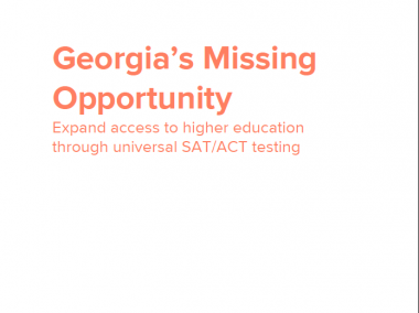 Georgia’s Missing Opportunity